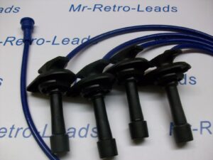 Blue 8mm Performance Ignition Leads Impreza 2.0 Turbo Wrx Sti Quality Ht Leads