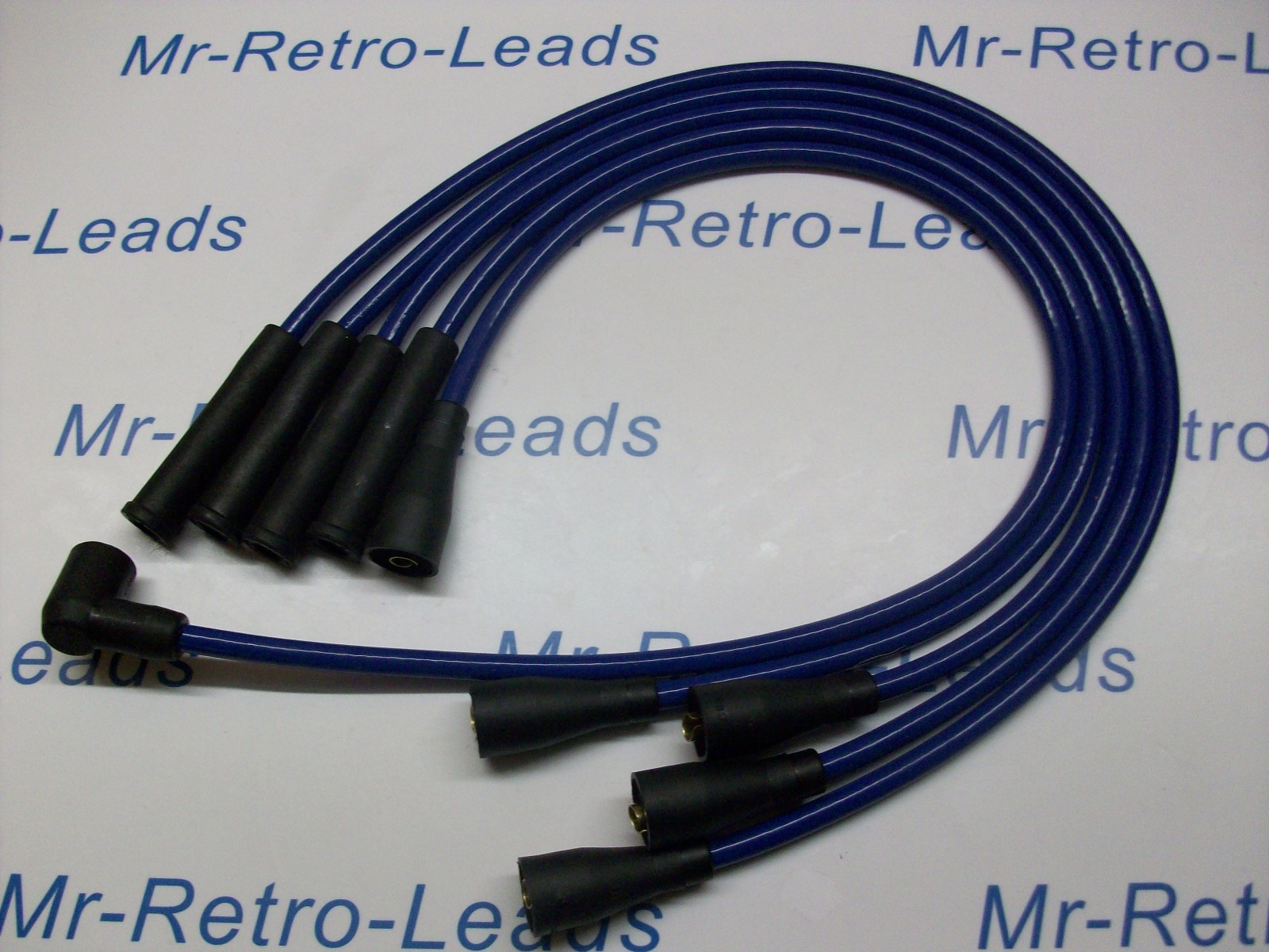 Blue 8mm Performance Ignition Leads For Triumph Acclaim Hls Quality Built Leads