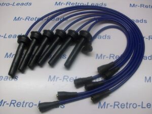 Blue 8mm Performance Ht Leads Fits Jaguar Xj6 X300 Xj40 81 Xjs Xjsc 3.2 3.6 40