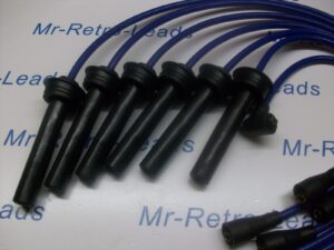 Blue 8mm Performance Ht Leads Fits Jaguar Xj6 X300 Xj40 81 Xjs Xjsc 3.2 3.6 40