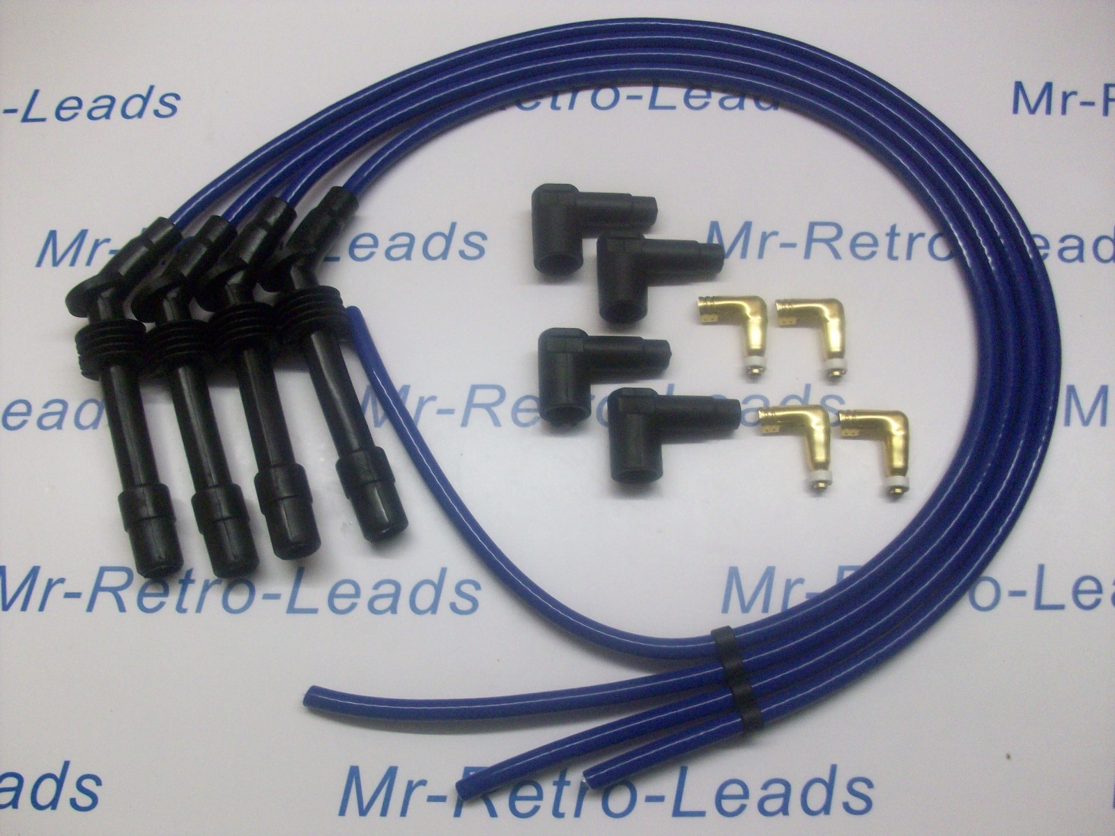 Blue 8mm Performance Ignition Lead Kit C20xe 2.0 Astra Cavalier Quality Leads