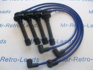 Blue 8mm Performance Ignition Leads 100 Nx Primera Almera 1.6 1.4 16v Quality Ht