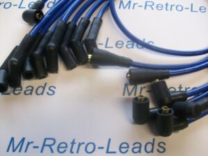 Blue 8mm Performance Ignition Leads Rover Sd1 Sdi 3.0l 3.5l 3.9l V8 Hand Built