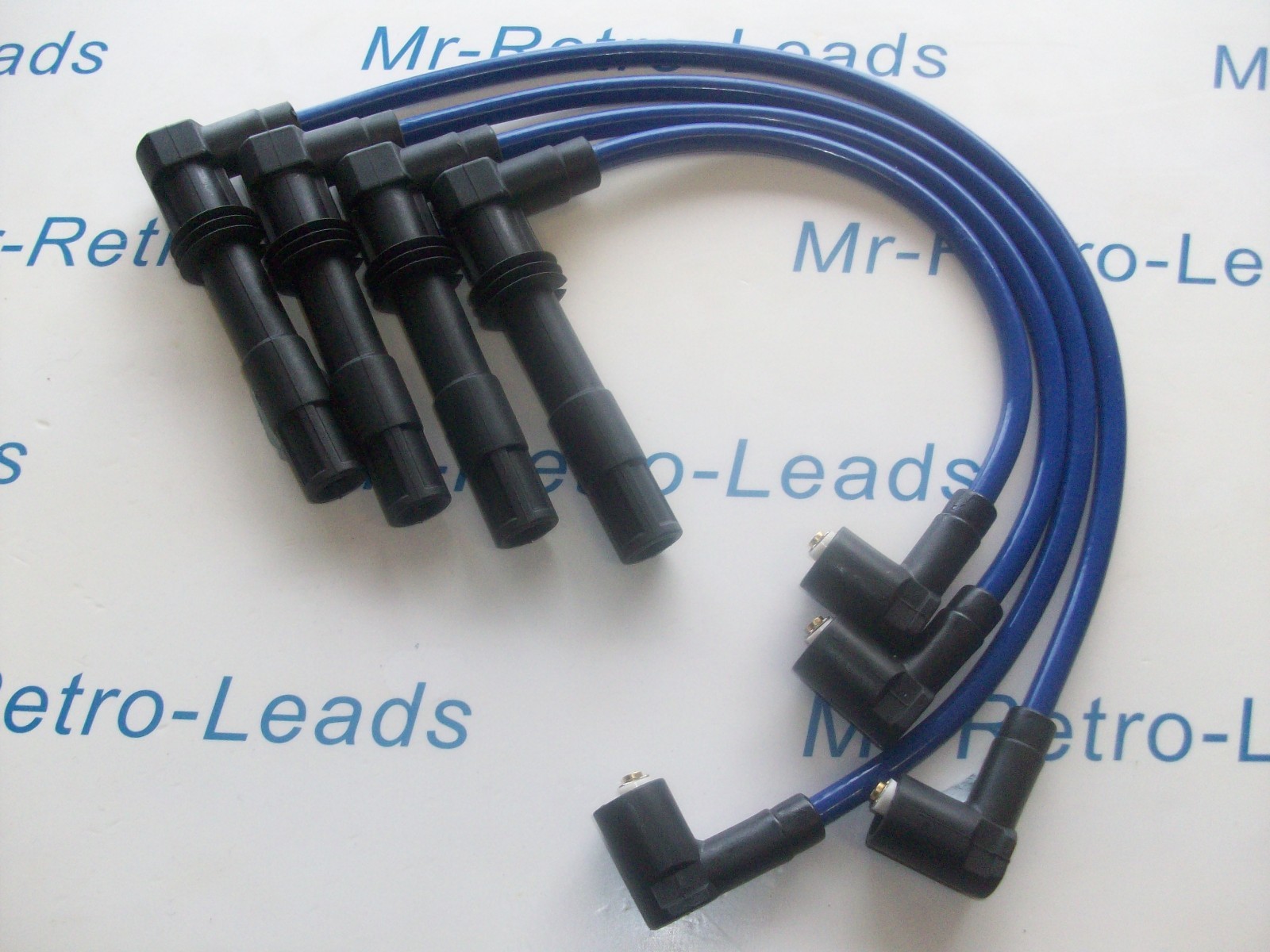 Blue 8mm Performance Ignition Leads Golf A2 1.4 Seat Arosa 1.4 1.6 16v Quality