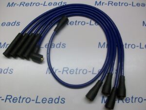 Blue 8mm Performance Ignition Leads To Fit. Triumph Tr7 Late Type Quality Leads