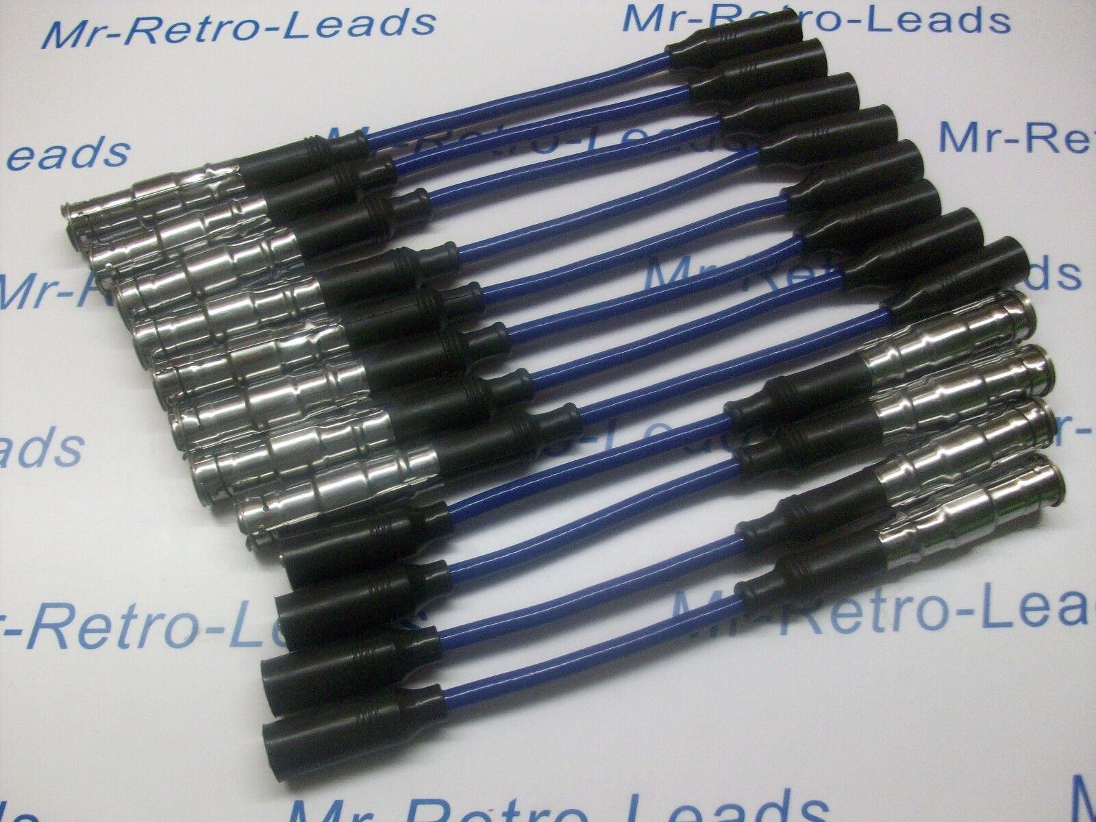 Blue 8mm Performance Ht Leads Fits Mercedes M112 320 280 240 Sl S E C Crossfire
