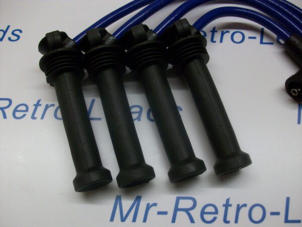 Blue 8mm Performance Ignition Leads For The Fiesta St150 Mk6 Vi Quality Ht