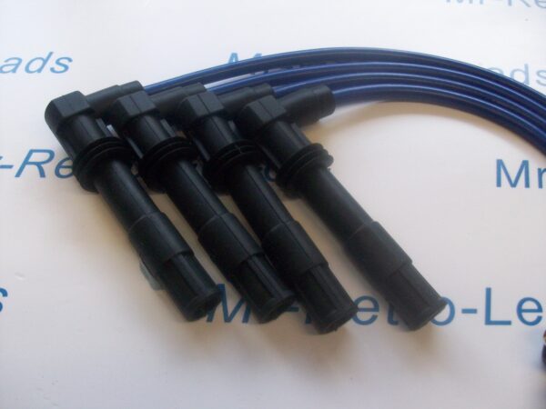 Blue 8mm Performance Ignition Leads For Fabia Octavia 1.6 1.4 16v Quality Leads