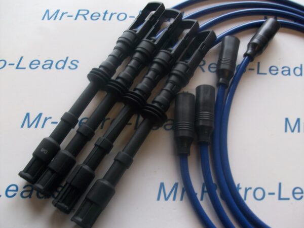 Blue 8mm Performance Ignition Leads Fits Golf Mkiv 1.8 4motion Audi Leon Bora