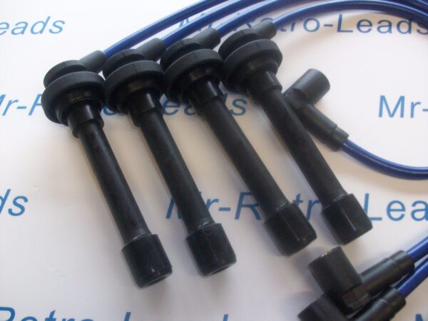 Blue 8mm Performance Ignition Leads For Civic D Series Aerodeck 1.4i 15 16 16v