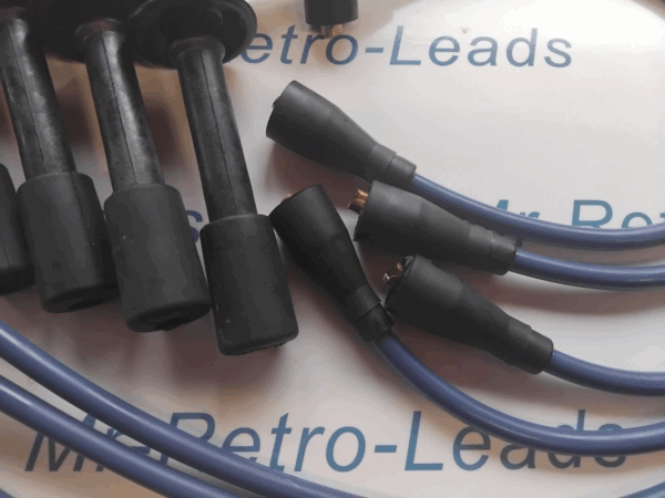 Blue 8mm Performance Ignition Leads For The 911 1963-1990 Targa Quality Ht Leads