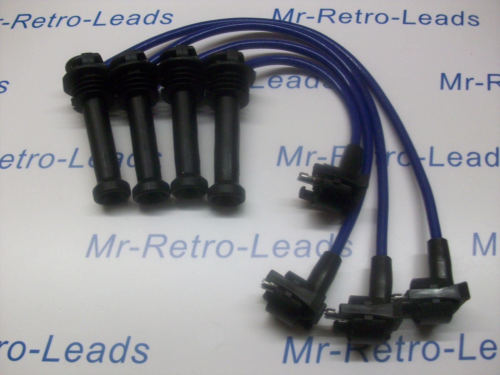 Blue 8mm Performance Ignition Leads For The Fiesta 1.6i 1.8i 2.0i 16v Gen1