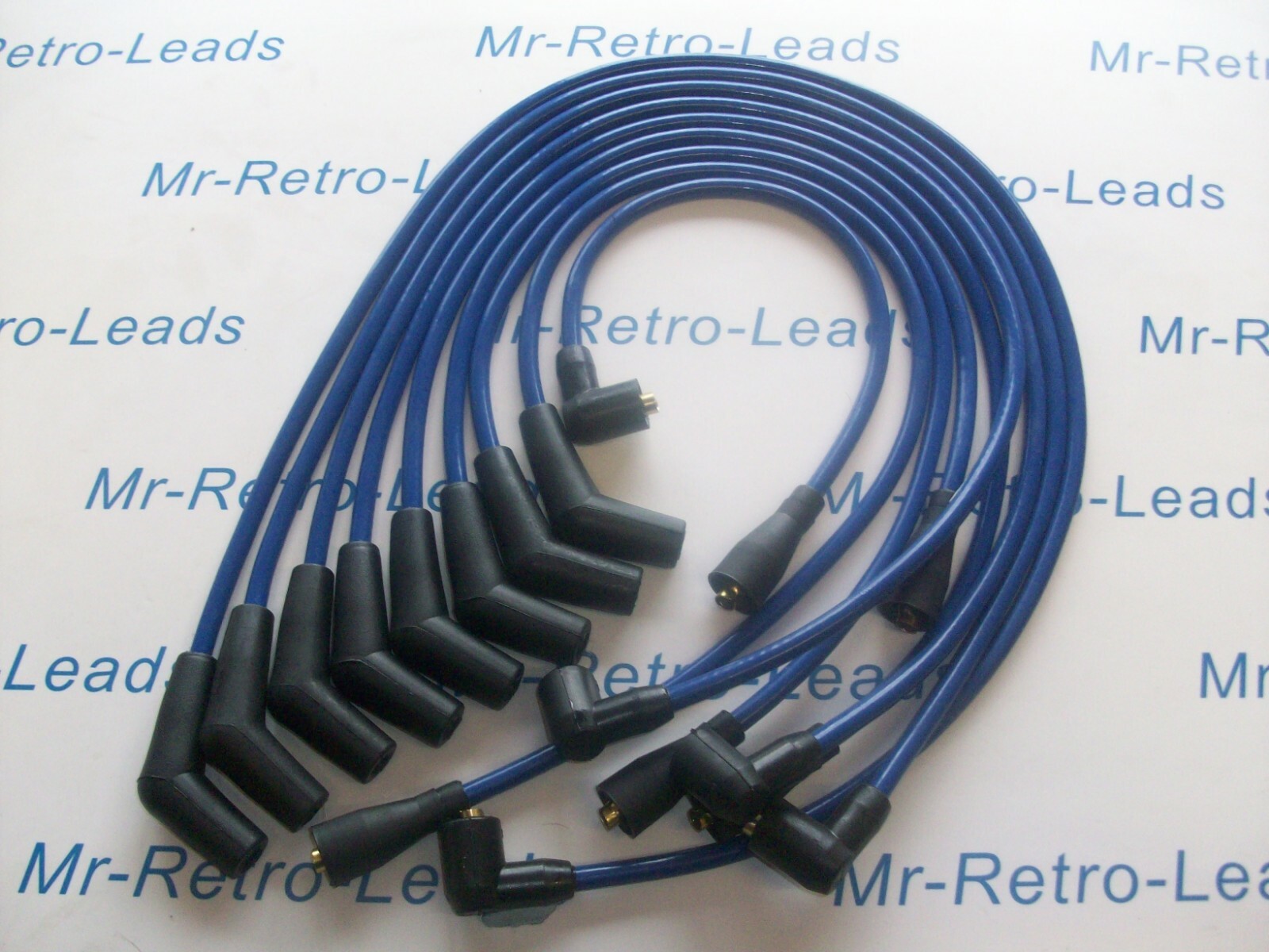 Blue 8mm Performance Ignition Leads For Tvr Griffith 500 Quality Built To Order
