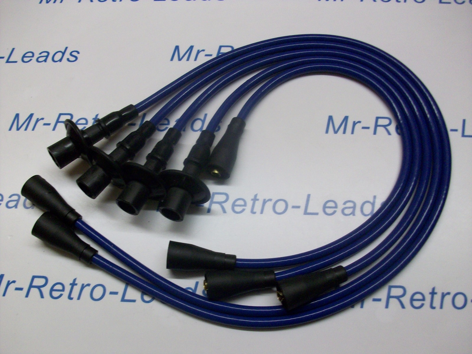 Blue 8mm Performance Ignition Leads For Beetle & T2 1968-1979 Quality Ht Leads