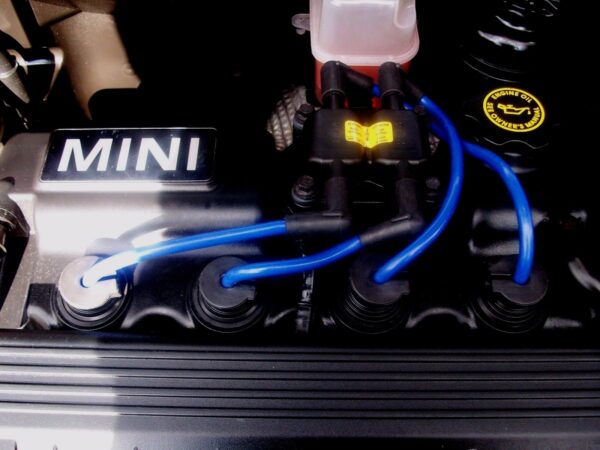 Blue 8mm Performance Ignition Leads Mini One Cooper S 1.6 R50 R52 R53 R56 R57