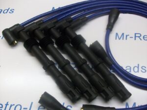 Blue 8mm Performance Ignition Leads For Escort Mk6 Mk Vi Cosworth Rs Quality Ht