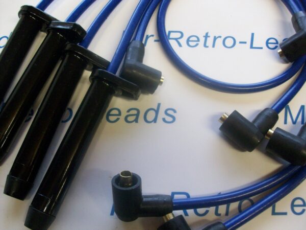 Blue 8mm Performance Ignition Leads Scorpio Mk1 Dohc Sierra 2.0 Dohc Granada Mk3