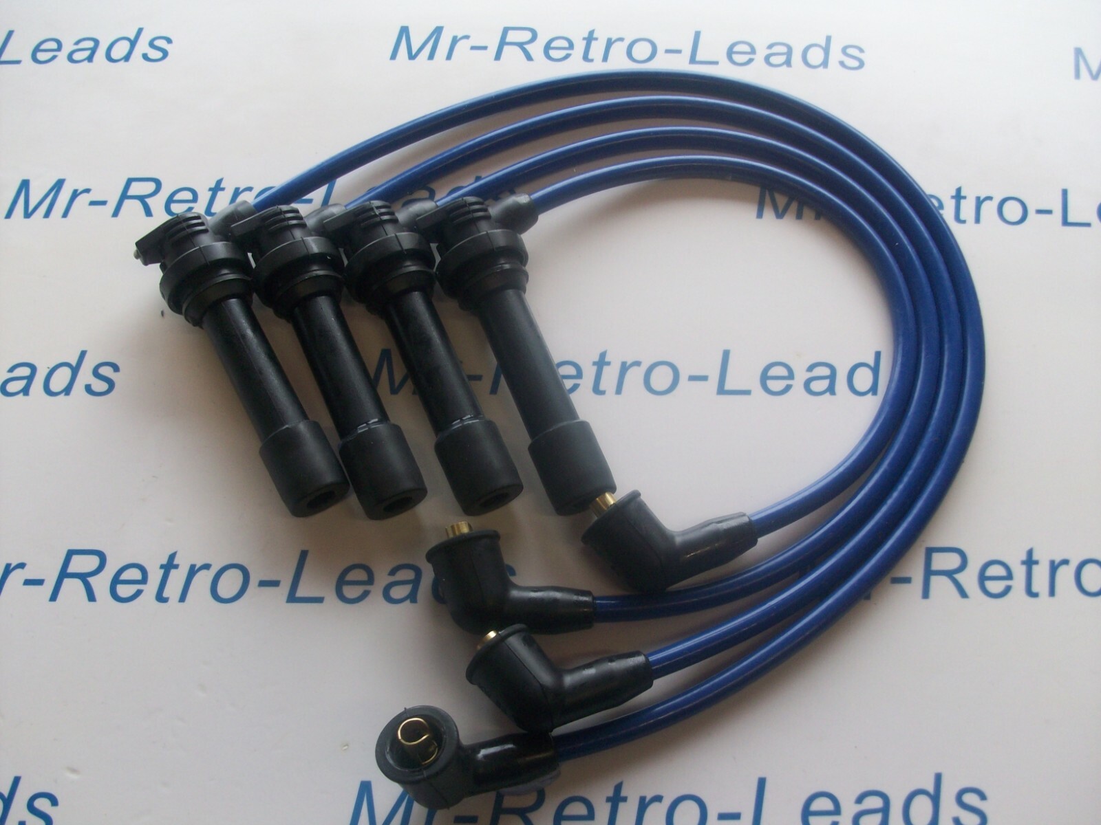 Blue 8mm Performance Ignition Leads For 323f 1.5 Engine Code Z5 323c 323p 16v