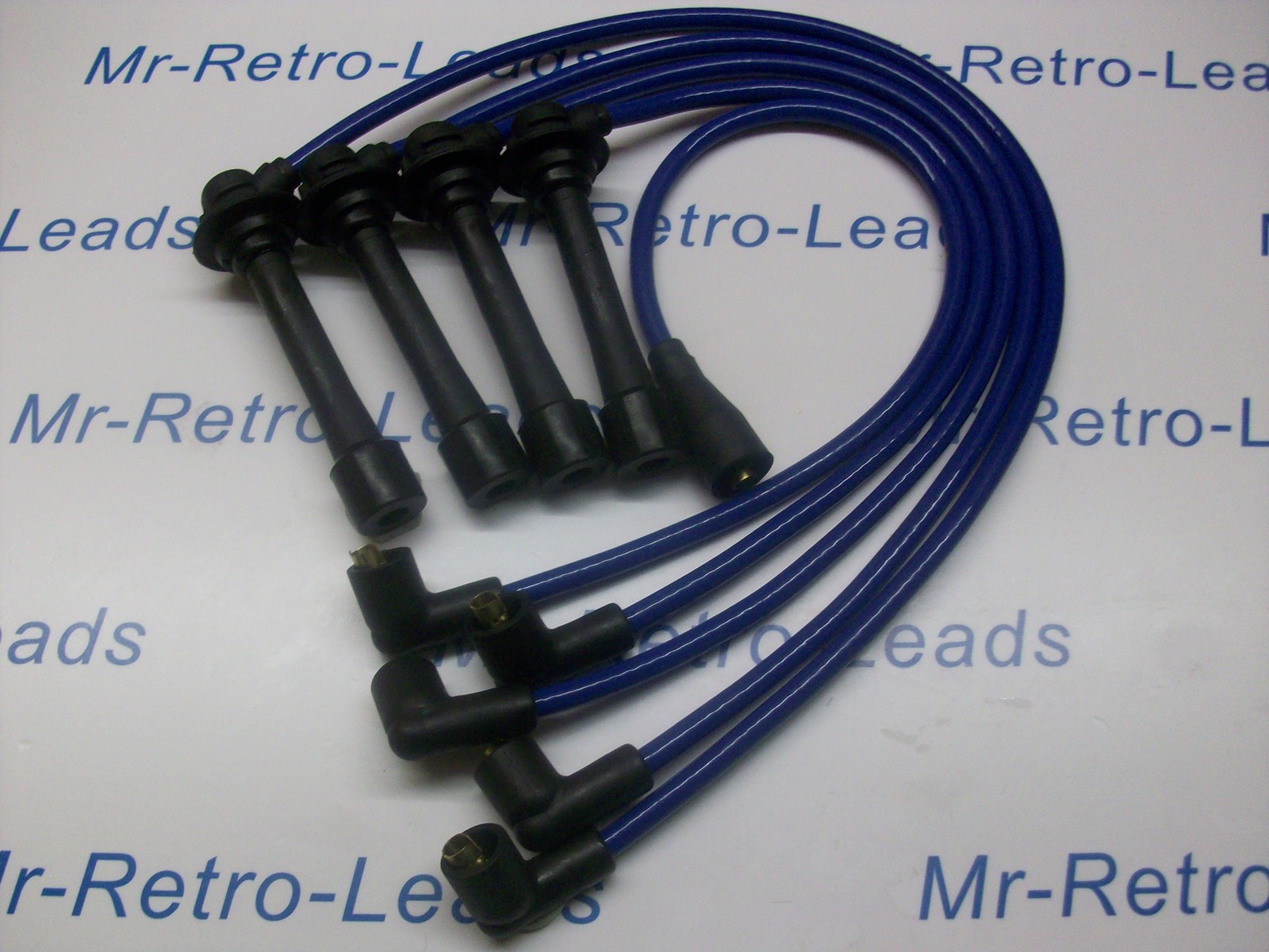 Blue 8mm Performance Ignition Leads For The 323 Turbo Mx-3 Mx-5 Xedos 6 Quality