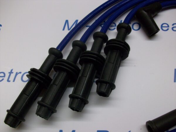 Blue 8mm Performance Ignition Leads For Ax C15 Zx 106 205 Quality Ht Leads