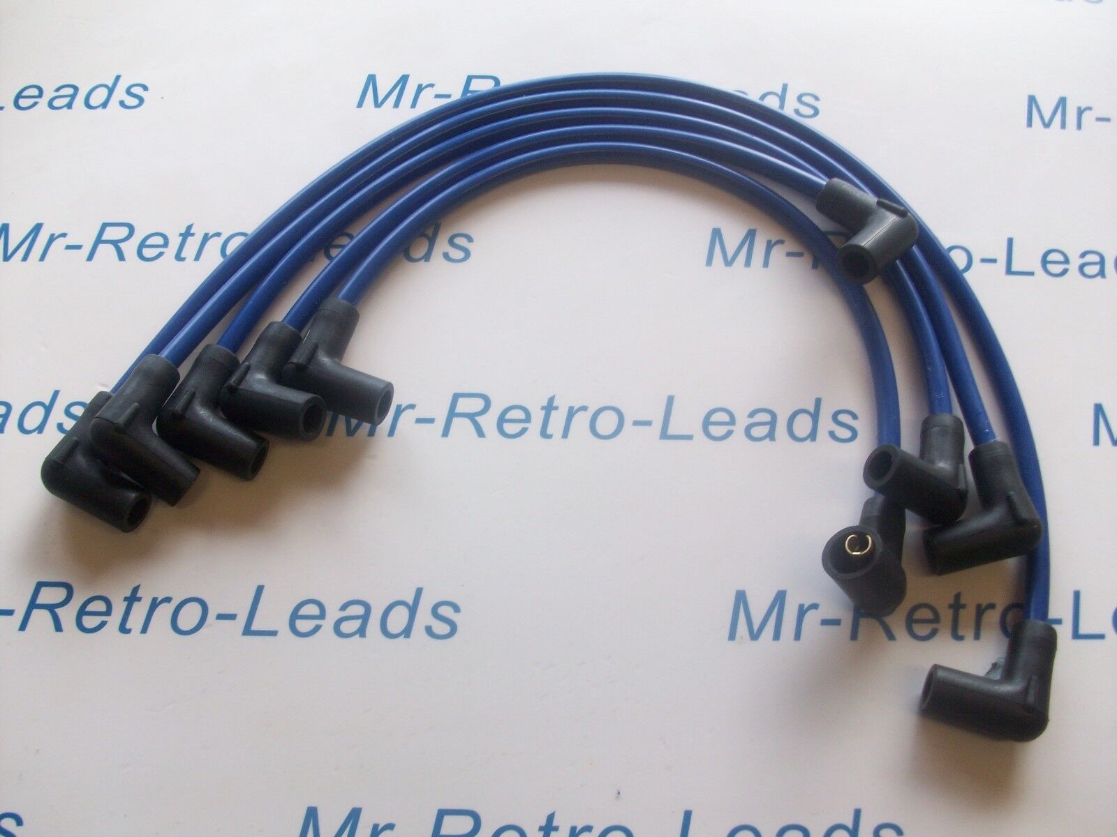 Blue 8mm Performance Ignition Leads Fits Volvo 480 460 440 2.0 1.7 Turbo B18ft 