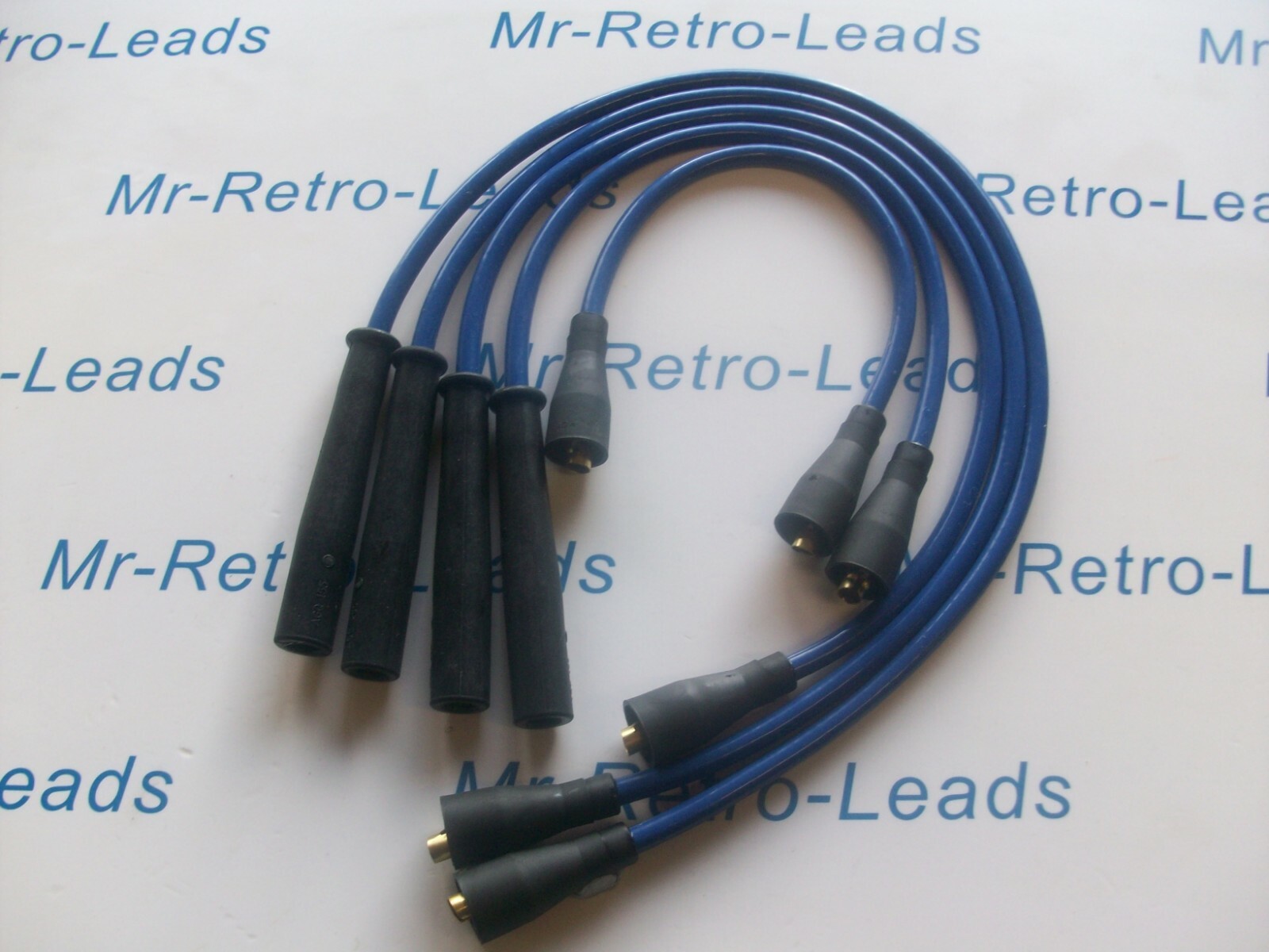 Blue 8mm Performance Ignition Leads Fits Bmw 02 Series 2002 1802 1602 1600 1502