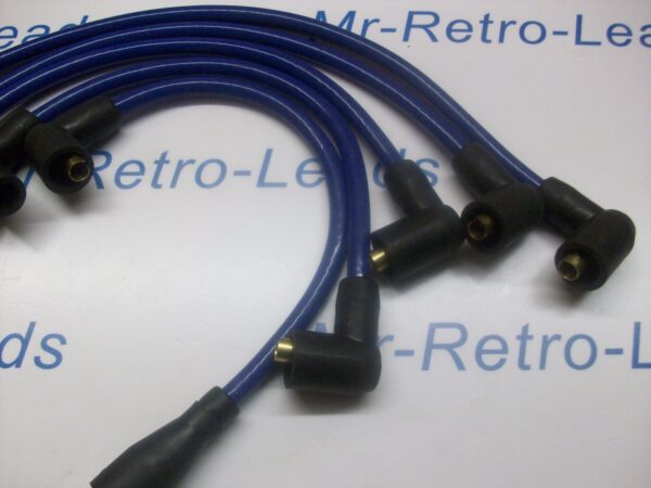 Blue 8mm Performance Ignition Leads Mgb 1974 > 1981 Quality Hand Built Leads Ht