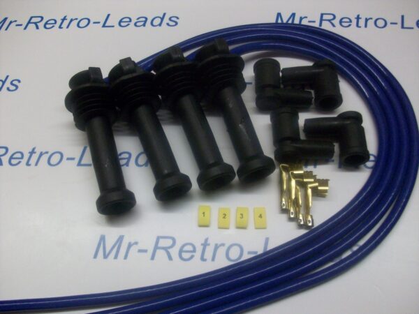 Blue 8mm Performance Ignition Lead Kit For Zetec Black Top Kit-car Part Built
