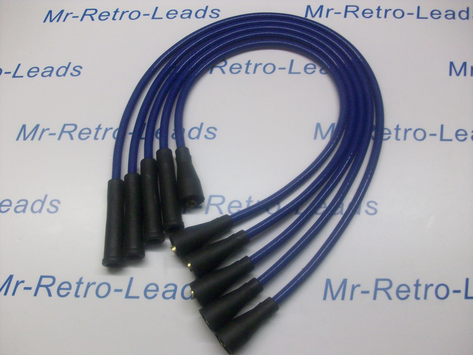 Blue 8mm Performance Ignition Leads For The Escort Mk2 Mk3 Fiesta Mk1 Mk2  