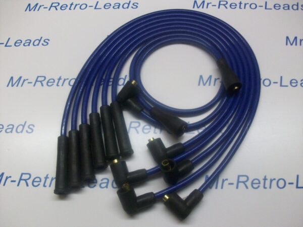 Blue 8mm Performance Ignition Leads For The Capri 2.8 Cologne V6 Ht Quality Ht