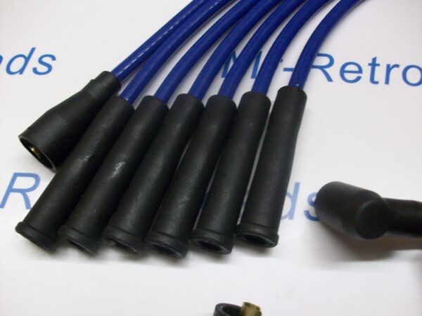 Blue 8mm Performance Ignition Leads Will Fit. Reliant Scimitar V6 Essex Tvr Ht