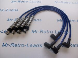Blue 8mm Performance Ignition Leads For Skoda Rapid Octavia Yeti 1.2 Tsi Quality