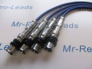 Blue 8mm Performance Ignition Leads For Skoda Rapid Octavia Yeti 1.2 Tsi Quality