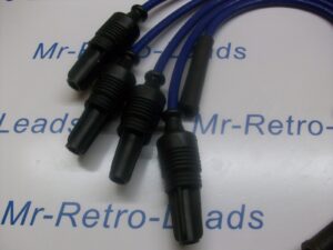 Blue 8mm Performance Ignition Leads For 106 205 306 309 405 1987 > Quality Leads