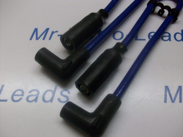 Blue 8mm Performance Ignition Leads Harley Davidson Twin Cam 99-08 Sport Touring