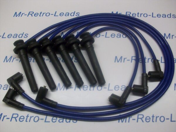 Blue 8mm Performance Ignition Leads For The Mondeo Mkii 2.5 V6 24v Quality Ht