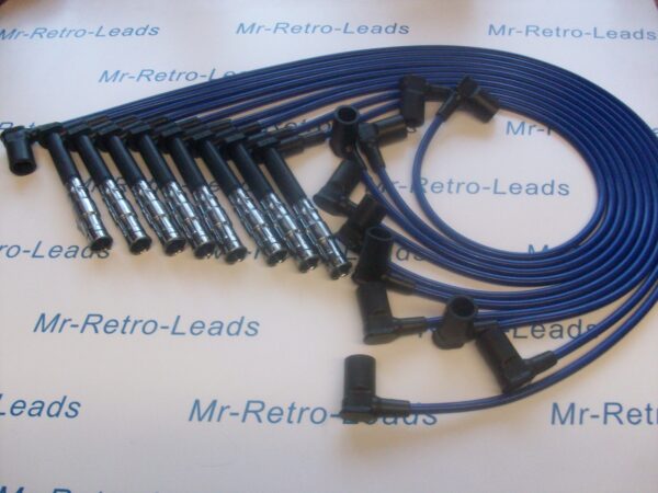 Blue 8mm Performance Ignition Leads Fits The Mercedes 500 420 400 E G S Sl M119
