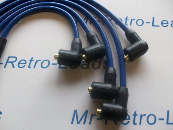 Blue 8mm Performance Ignition Leads For Triumph Tr3 Tr4 Tr4a  Quality Ht Leads