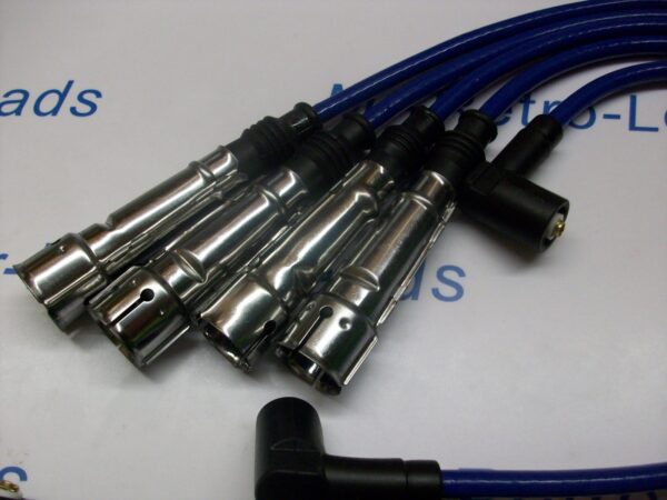 Blue 8mm Performance Ignition Leads For Transporter Box 2.0 T25 Camper Quality