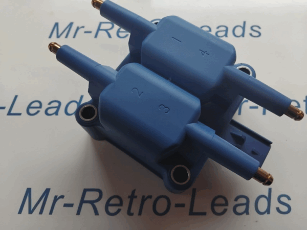 Blue Coil Pack & 8mm Performance Ignition Leads Mini Cooper S R50 R52 R53 R56
