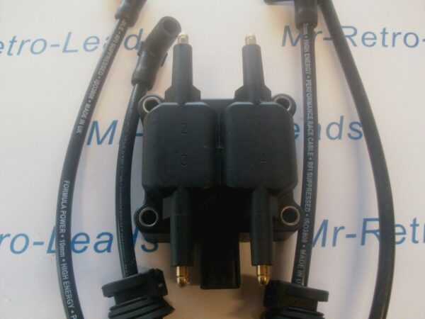 Coil Pack & 10mm Performance Ignition Leads Mini Cooper S R50 R52 R53 R56 R57