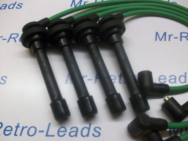 Green 8mm Ignition Leads Will Fit Micra K12 K11 Hatch 1.0i 1.3i 1.4i 16v Quality