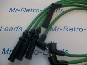 Green 8mm Performance Ignition Leads Figaro Coupe 1.0 Turbo 91 > 92 Quality