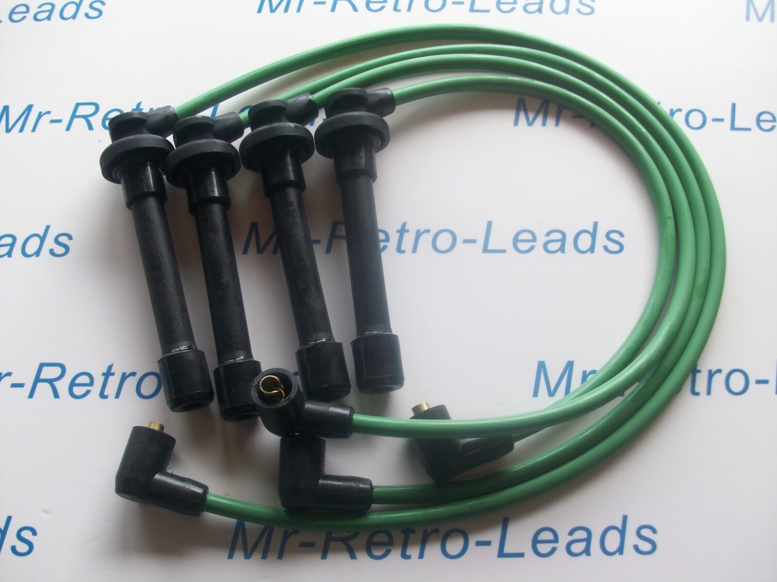 Green 8mm Performance Ignition Leads Honda Crx 1.6i Vti Mkiii Targa Sohc Leads