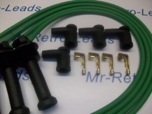 Green 8mm Performance Ignition Lead Kit Zetec Silver Top Kit-car Part Built Ht