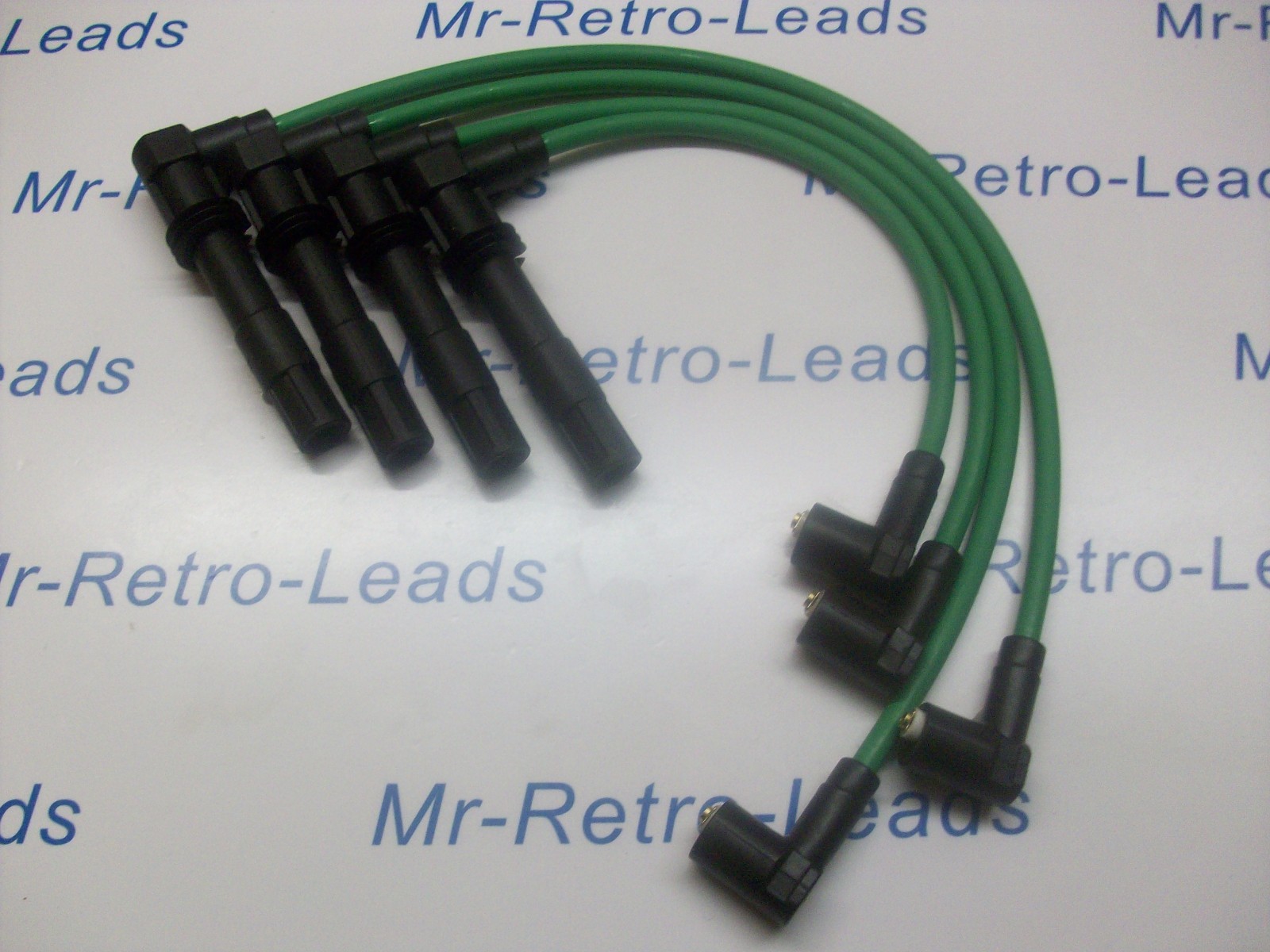Green 8mm Performance Ignition Leads Will Fit Polo 1.6 Gti 1.4 16v Quality Ht...