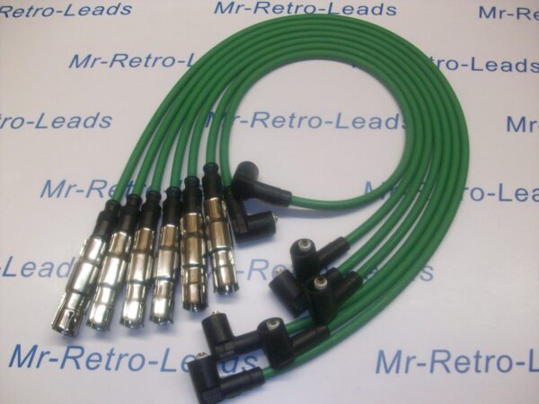 Green 8mm Performance Ignition Leads Vr6 Obd1 Corrado Vr6 Passat 2.8 Quality Ht