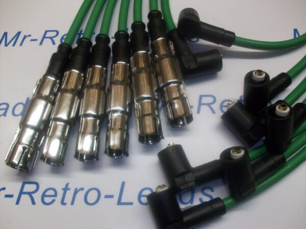 Green 8mm Performance Ignition Leads Vr6 Obd1 Corrado Vr6 Passat 2.8 Quality Ht