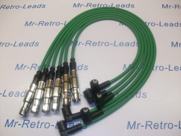 Green 8mm Performance Ignition Leads Vr6 Mk3 Vr6 Obd2 Vw Passat 2.8 Quality Ht