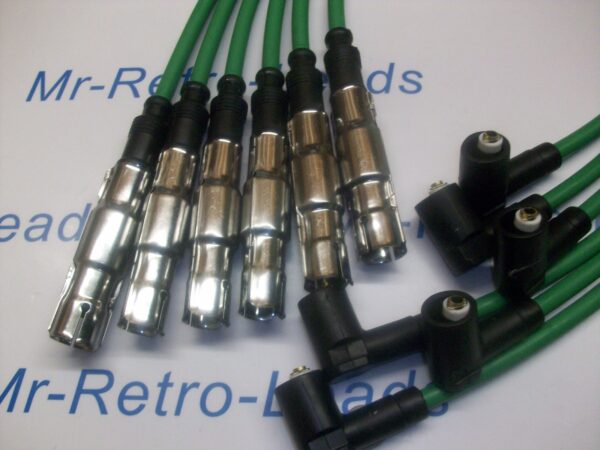 Green 8mm Performance Ignition Leads Vr6 Mk3 Vr6 Obd2 Vw Passat 2.8 Quality Ht